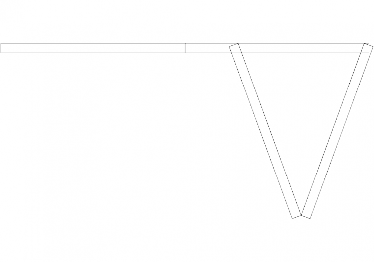Wardrobes DWG - Folding Door Cabinet 01 - ACCA software