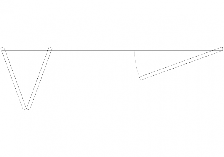 DWG Schränke - Kabine Bifold Türen 06 - ACCA software