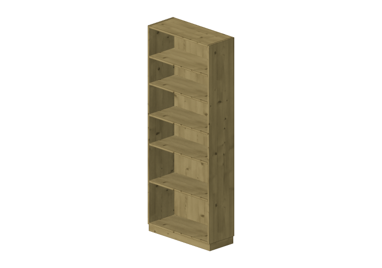 3D Bücherregal und Behälter - Bücherregal aus Holz - Karl... 3D Bücherregal und Behälter - Bücherregal aus Holz - Karl...