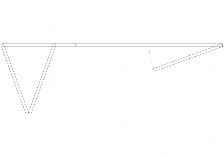 Wardrobes DWG - 折叠门橱柜09 - ACCA software