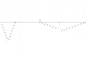 Armoires DWG - Cabine vantail pliant 10