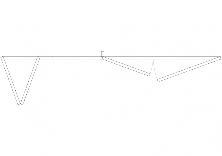Armoires DWG - Cabine vantail pliant 10 - ACCA software
