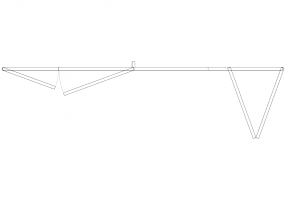 Armoires DWG - Cabine vantail pliant 11