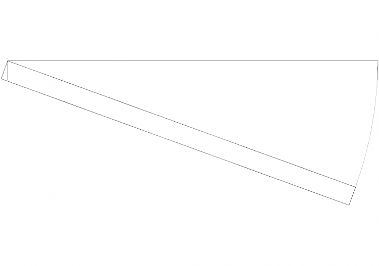 Armoires DWG - Cabine vantail battant 01 - ACCA software