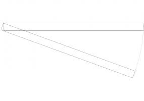DWG Schränke - Kabine mit Drehflügel 01