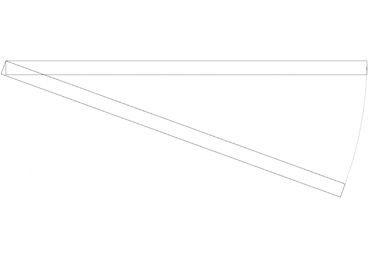Wardrobes DWG - 铰链门橱柜03 - ACCA software