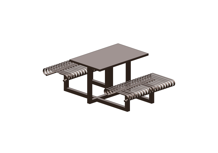 Bancos 3D - Conjunto mesa e cadeiras de metal - Keystone... Bancos 3D - Conjunto mesa e cadeiras de metal - Keystone...