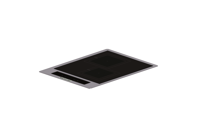 Electrodomésticos 3D - Placa a inducción 2 zonas -... Electrodomésticos 3D - Placa a inducción 2 zonas -...