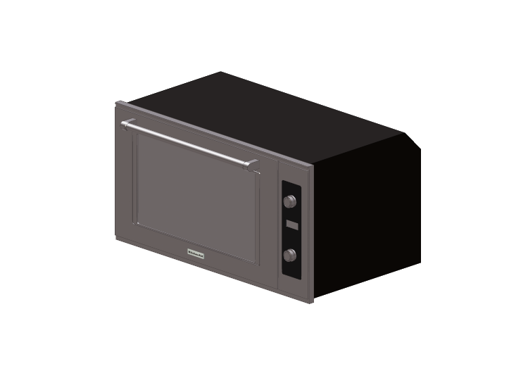 Electrodomésticos 3D - Horno a convección empotradoo -... Electrodomésticos 3D - Horno a convección empotradoo -...