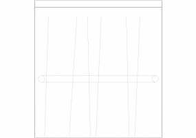 Armoires DWG - Cabine portemanteau 06