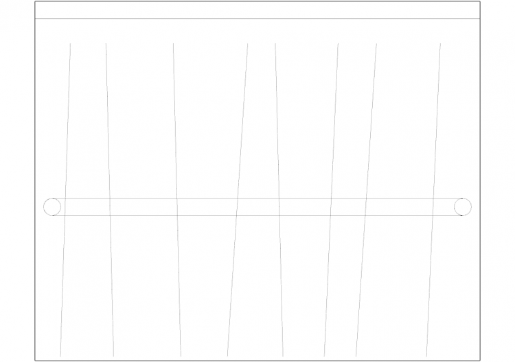 Armoires DWG - Cabine portemanteau 07 - ACCA software
