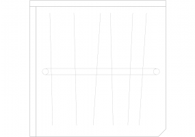 Armoires DWG - Cabine portemanteau 09