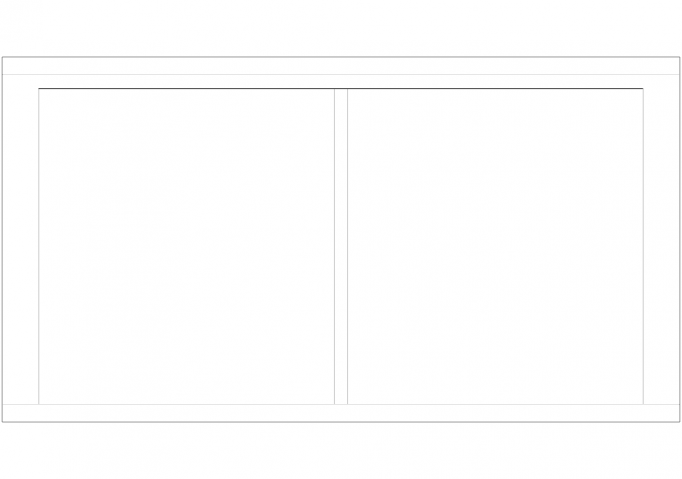 Armoires DWG - Cabine portemanteau 13 - ACCA software