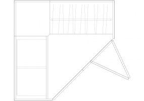 Armoires DWG - Composition Cabine 03