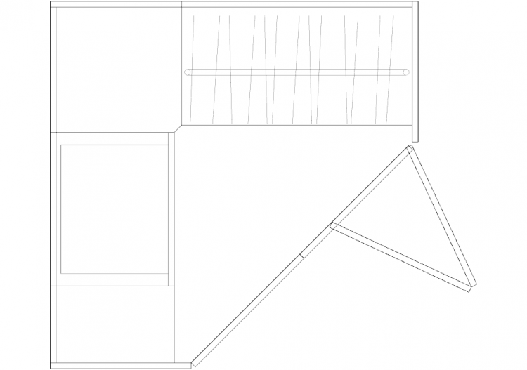 Armoires DWG - Composition Cabine 05 - ACCA software