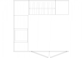 Armoires DWG - Composition Cabine 11
