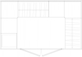 Armoires DWG - Composition Cabine 12