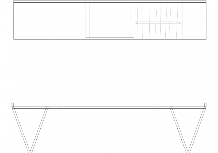 Armarios DWG - Cabina composición 14 - ACCA software