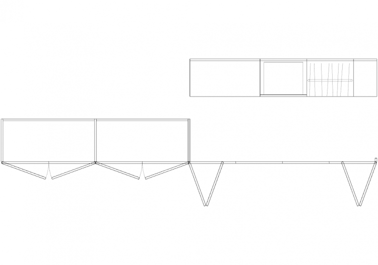 Armoires DWG - Composition Cabine 16 - ACCA software