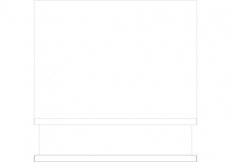 Armoires DWG - Chambre tiroirs 04 - ACCA software