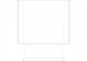 Armários DWG - Quarto cômodas 09