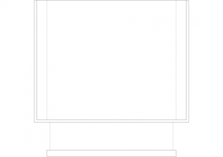 Armoires DWG - Chambre tiroirs 10 - ACCA software