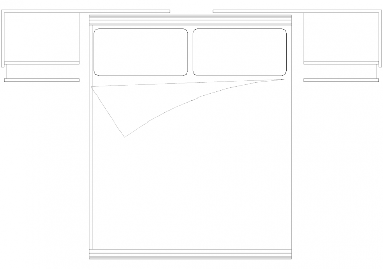 DWG Schränke - Schlafzimmer Kombination Typ 2 02 - ACCA...