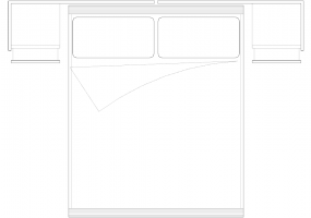 Armoires DWG - Chambre composition type 2 06