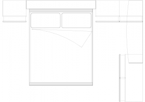 Armoires DWG - Chambre composition type 2 10
