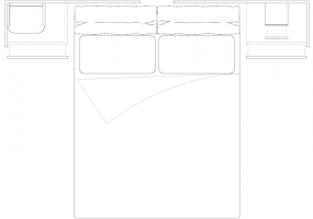 Armoires DWG - Chambre composition type 3 01