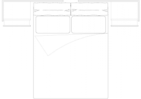 Armoires DWG - Chambre composition type 3 02