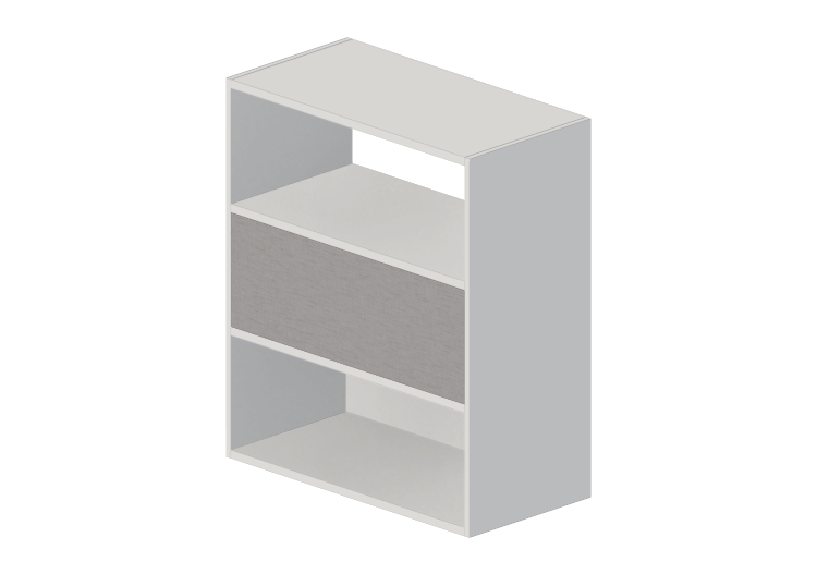 3D Bücherregal und Behälter - Bücherregal aus lackiertem... 3D Bücherregal und Behälter - Bücherregal aus lackiertem...