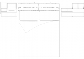 Armoires DWG - Chambre composition type 3 05