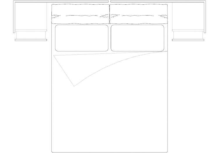 Armoires DWG - Chambre composition type 3 06 - ACCA...