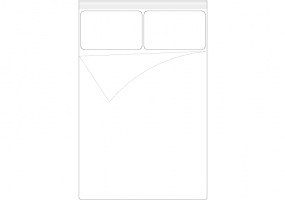 Armadi DWG - Camera letto 06