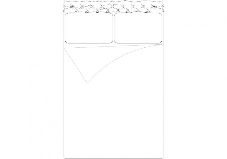 Armoires DWG - Chambre à coucher 07 - ACCA software