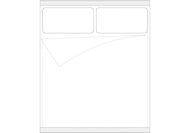 Armoires DWG - Chambre à coucher 11 - ACCA software
