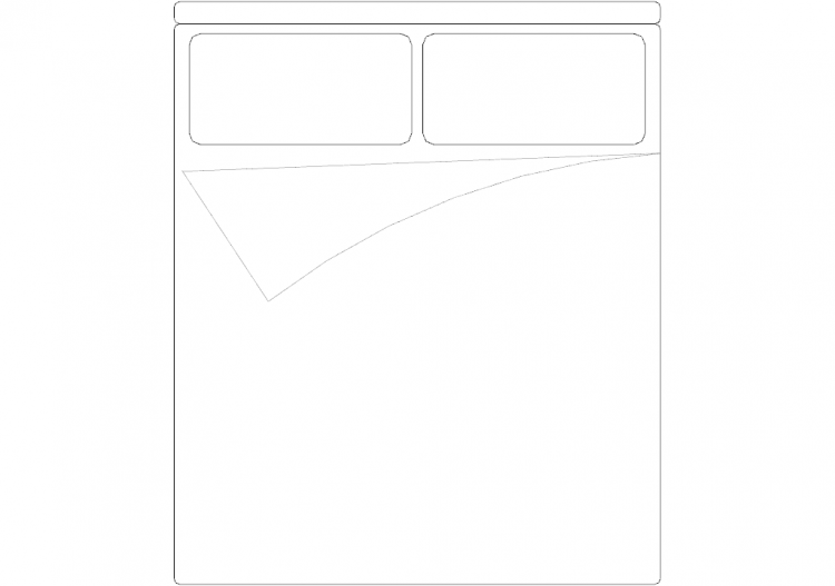 Armoires DWG - Chambre à coucher 13 - ACCA software