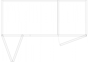Armoires DWG - Bibliothèque composition 02