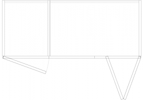 Armoires DWG - Bibliothèque composition 05