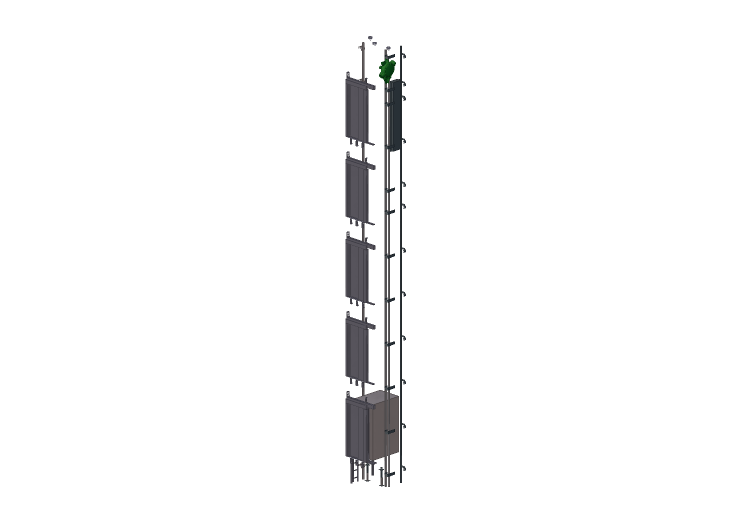 Ascenseurs 3D - Ascenseur - KONE - MonoSpace 500 - Kone... Ascenseurs 3D - Ascenseur - KONE - MonoSpace 500 - Kone...