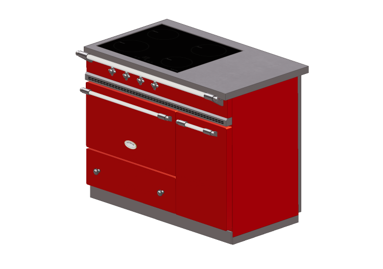 3D Kitchens - Induction cooker - Lacanche - Chambertin... 3D Kitchens - Induction cooker - Lacanche - Chambertin...