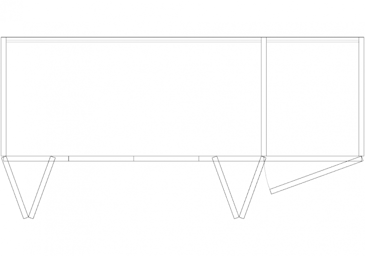 Armoires DWG - Bibliothèque composition 08 - ACCA software