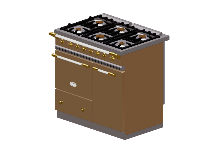 Cuisine 3D - Cuisine à gaz - Lacanche - Beaune - Lacanche Cuisine 3D - Cuisine à gaz - Lacanche - Beaune - Lacanche