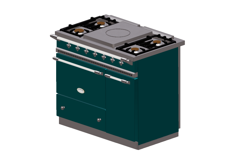 Cucine 3D - Cucina a gas - Lacanche - Vougeot - Lacanche Cucine 3D - Cucina a gas - Lacanche - Vougeot - Lacanche