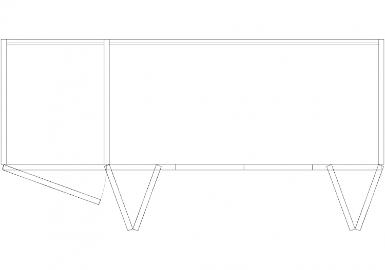 Armadi DWG - Libreria composizione 11 - ACCA software