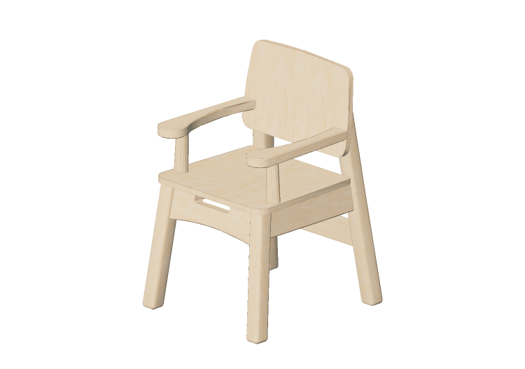 Chaises 3D - Chaise en bois - Lekolar 89555 - Lekolar Chaises 3D - Chaise en bois - Lekolar 89555 - Lekolar