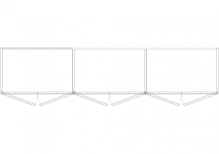 Wardrobes DWG - 床式桥架组合07 - ACCA software