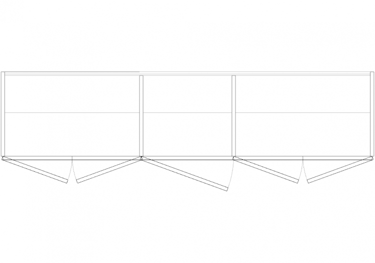 Wardrobes DWG - 床式桥架组合10 - ACCA software