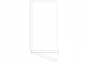 Wardrobes DWG - 单桥架09